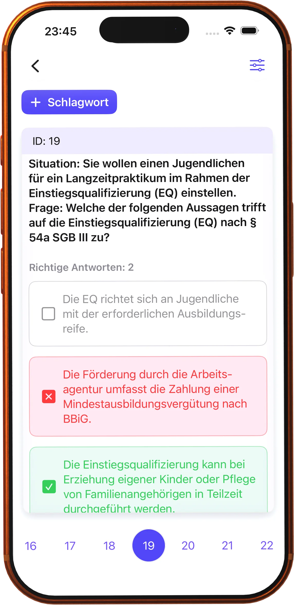 Verstehe das Warum, nicht nur die Antwort